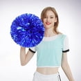 thumbnail image 1 of Product Event & Party Product Cheerleading Handheld Colorful Flowers for Sports Activities Performance—Cheering Supplies Round Colorful Lightweight Double Finger Buckle Design Off 2PCS, 1 of 3