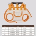 thumbnail image 2 of Hands Yorkie Shoulder Small Sling Backpack for Outdoor Use with Front Purse Vest Harness Foldable Medium Slings Hand Carry Support Backcat Puppy, 2 of 6