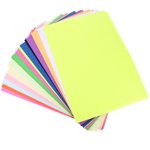 Printer Paper Assorted Color For School Supplies Office Work 100 Sheets 11.7x8.3in