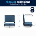 thumbnail image 3 of Grandstand Comfort Seats by Flash with Ultra-Padded Seat in Red, 3 of 9