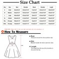 thumbnail image 3 of Ovzne Robes pour Femmes Robe Femme Grande Taille Décontractée à Manches Courtes Mi-Longue Plissée Taille Haute Robe de Couleur Unie Robe d'Été à Manches Courtes Liquidation, 3 of 6