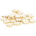 thumbnail image 4 of Bracelet Pendant, 0.4 X 0.2in 26 PCS Alloy Dripping Pendant  For Bracelet For Earring For Necklace For Keychain, 4 of 8