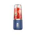 thumbnail image 2 of Portable Blender, Personal Blender USB Rchargeable, Mini Blender for Shakes and Smoothies, 400ML Portable Fruit Veggie Juicer Cup With 6 Blades and Travel Lid, Handheld Blender for Travel Gym Kitchen, 2 of 7