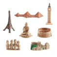 thumbnail image 3 of lionlar 7x Kit de Modèles de Bâtiments Figurines Ornement Collection Kits de Modèles Architecture pour, 3 of 9