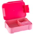 thumbnail image 1 of BUYISI Boîte d'Unch Étanche avec 4 Compartiments et Ensemble de Couverts pour Enfants et Adultes Rouge, 1 of 5
