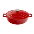 thumbnail image 2 of IMUSA IMU-26006 Casserole en Aluminium Moulé 4 Qt., Rouge, 2 of 4