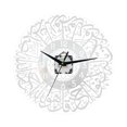thumbnail image 1 of Acrylic Islamic Quartz Silent Wall Clock Muslim Eid Clocks Battery Operated Office Ramadan Silver, 1 of 8