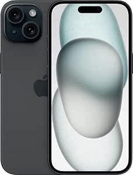 Restored Apple iPhone 15 Plus 128 GB Black - Refurbished Fair