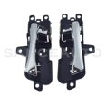 thumbnail image 1 of 2-Piece Front and Rear Right Grip Inside Chrome Door Handle Fits for Hyundai Sonata 2011-2015-, 1 of 3