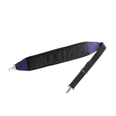 Yingyy Sangle de Sac de Golf Sangle de Coussinet Épaisse Sangle Universelle de Transport Sangle d'Épaule Sangle d'Épaule Nylon Noir 2 Pinces
