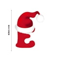 thumbnail image 3 of Fridja 26 Letters Christmas Tree Decoration Pendant, Christmas Tree Ornaments Personalized DIY Christmas Ornaments Christmas Decoration Xmas Tree Hanging Decor (E), 3 of 5