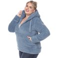 thumbnail image 2 of White Mark Veste Sherpa à Capuchon pour Femmes, 2 of 6