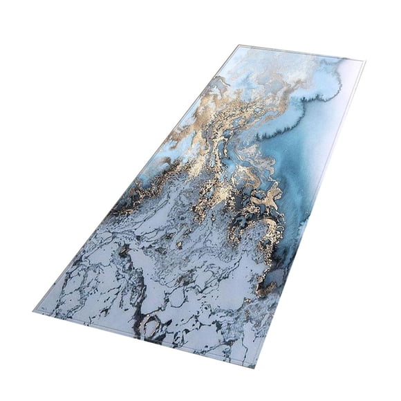GUOOL meriglare Rubber Backed Runner Area Rug Door Floor Mat Carpet Bathroom Kitchen C_60x180cm