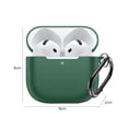 thumbnail image 3 of Suitable for AirPods 4 Silicone Drop Headphone Cover Shockproof Drop Protection Case Resistant Earphone Scratch Dustproof, 3 of 8