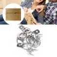 thumbnail image 3 of Picture Hangers, Picture Hanging Tool 50pcs Iron Photo Wall Hanging Hook Frame Hanger with Matching Screws for Painting Mirror Photo Frame, 3 of 7