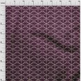 thumbnail image 3 of oneOone Cotton Silk Fabric Geometric Kasuri Printed Craft Fabric BTY 42 Inch Wide, 3 of 4