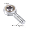 thumbnail image 3 of Uxcell Rod End Bearing Self-lubricated Joint Bearing Right Hand Male Thread Connector 12mm, 3 of 6