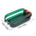 thumbnail image 3 of Binwennn 2 In 1 Home Organizer 2022 Upgrade Kitchen Caddy Organizer Detachable Hanging Faucet Drain Rack Tumbler Drying Rack for Countertop Dish Rack with Kitchen Drying Rack over The Household Rubber, 3 of 3