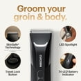 thumbnail image 2 of MANSCAPED® The Lawn Mower® 4.0 Men's Groin & Body Hair Trimmer with Additional SkinSafe™ Replacement Blade, 2 of 7