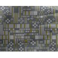 thumbnail image 4 of oneOone Georgette Viscose Fabric Stripe & Square Geometric Print Fabric BTY 42 Inch Wide, 4 of 4