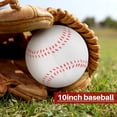 thumbnail image 2 of Baseball de Sport à Impact Réduit Baseball 10 Pouces Adulte Jeunesse Balle Souple pour Jeu Compétition Lancer Attraper Entraînement, 2 of 9