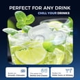 thumbnail image 4 of Simzlife 26 lbs/24H Countertop Ice Maker Machine, 9 Bullet-Shaped Ice in 6 Min, Auto-Cleaning, 4 of 8