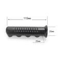 thumbnail image 1 of 2 Pcs Poignées en Caoutchouc pour Brouette, Tubes Ronds Poignées de Remplacement Noires, 1 of 9