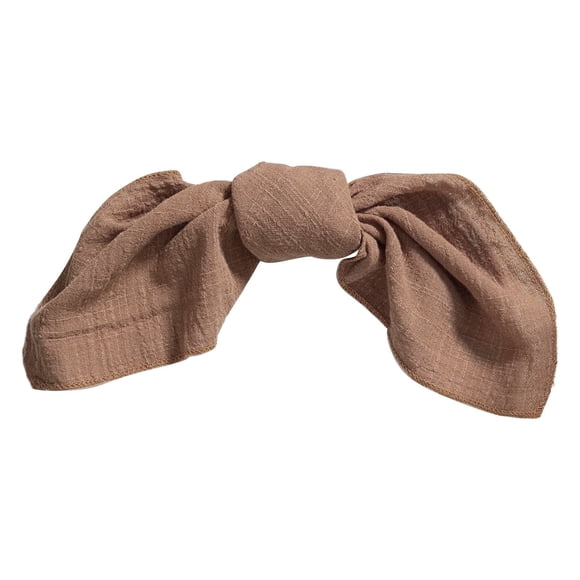 Serviettes Surbloquées, Serviettes en Coton Slub, Brun, Serviettes en Coton et Lin Lavables en Paquet de Style 16 X 16 Pouces, Serviettes Adaptées aux Mariages, Fêtes, Douches Nuptiales, Anniversaires, Décorations de Table