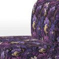 thumbnail image 4 of Designart « Royal Ragdolls In Deep Purple » Fauteuil d'Appoint Rembourré à Motif Cachemire Violet - Fauteuil Charmant pour Chambre, 4 of 7