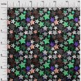 thumbnail image 3 of oneOone Silk Tabby Black Fabric Galaxy Craft Projects Decor Fabric Printed By The Yard 42 Inch Wide, 3 of 4