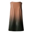thumbnail image 5 of Cathalem Hauts Courts pour Femmes Décontractés à Manches Courtes Col Ras du Cou Hauts d'Été T-Shirts Coupe Ajustée, Coffee m, 5 of 5