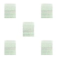 thumbnail image 2 of Wweixi Eye Face Gems Rhinestone Stickers Beads No Glue Eyebrow Rainbow Makeup Jewelry Accessory DIY Decorations Wedding Green 5Set, 2 of 6