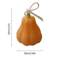 thumbnail image 3 of Pumpkin Shaped Aroma Tea Light Candles Set for Home Decor, Thanksgiving Holiday Scented Tabletop Decoration Gift, 3 of 6