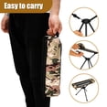 thumbnail image 4 of Chaise Pliante Portable Tabouret Trépied Pliant d'Extérieur Fauteuil Inclinable Repose-Pieds Paresseux Repose-Jambes Chaise de Camping Repose-Pieds pour Randonnée Pêche Pique-Nique, 4 of 9