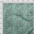 thumbnail image 2 of oneOone Silk Tabby Fabric Leopard Animal Skin Print Fabric by The Yard 42 Inch Wide, 2 of 4