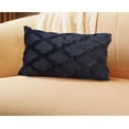 thumbnail image 1 of Fwttom Fuzzy Striped Throw Pillow Case, Sc&inavia-Style Fluff Long Striped Pillowcase Geometric Winter Cushion Cover Sofa Backrest Cover, 1 of 6