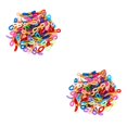 thumbnail image 3 of maskred Chaîne Porte-Lunettes à la Mode 50 Pcs Support Boucle Type C 50 Pcs 2Set, 3 of 6