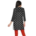 thumbnail image 3 of Moomaya Robes Tuniques Courtes en Poly-Crêpe pour Femmes Kurti Imprimé Mini Tenue d'Été, 3 of 5