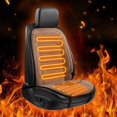 thumbnail image 2 of Hearth & Gear 24V Heated Car Seat Cushion 45 65 ℃ Heated Car Seat Cushion With Elastic Band Quick Heating Intelligent Control Car Seat Heating Pad For Winter Car Seat 60 up Exercise Chest Bar Workout, 2 of 6