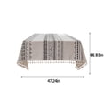 thumbnail image 2 of EGNMCR Room Decor,, Tablecloth Spillproof Wrinkle Free Table Cloth Kitchen Dining Room Decoration Fabric Table Cover For Holiday Party Dinner Multiple Sizes Available a tablecloth, 2 of 7