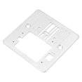 thumbnail image 1 of Silver Needle Plate, Needle Throat Plate, Long Service Life Travel For Household Sewing Machine Industrial Sewing Machine Home, 1 of 8
