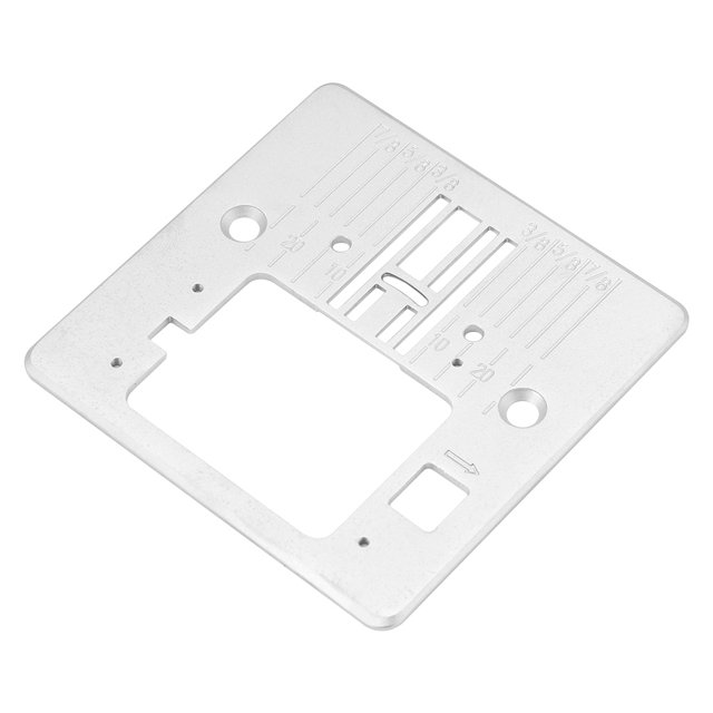 Silver Needle Plate, Needle Throat Plate, Long Service Life Travel For Household Sewing Machine Industrial Sewing Machine Home
