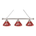 thumbnail image 1 of Holland Bar Stool BL3CHUtahUn Utah Utes 3 Shade Pool Billiard Light, Chrome, 1 of 1