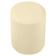 thumbnail image 1 of DOLITY Ottoman Slipcovers Machine Washable Footrest Sofa Cover Ottoman Cover for Living Cream Yellow, 1 of 8