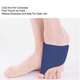 thumbnail image 3 of Ankle Foot Gel Ice Pack Cold Compress Ankle Foot Ice Pack Wrap Ankle Foot Hot Cold Pack Ankle Ice Pack Wrap for Injuries Foot Relief Plantar Fasciitis Bunions, Reusable Wrap, 3 of 7