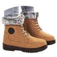 thumbnail image 1 of Mepaouo Bottes d'Hiver pour Femmes à la Cheville, Imperméables, à Lacets, Bottillons de Randonnée Antidérapants, Chaussures de Marche d'Extérieur, 1 of 7