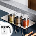 thumbnail image 1 of EGNMCR Kitchen Gadgets Glass Spice Jars Kitchen Organizer Spice Jars Spice Bottle Spice Jars Compact Size Easy To Use Keep Food Dry Suitable For Kitchen Dining Room Glass Spice Jar, 1 of 6