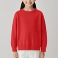 thumbnail image 3 of Children Sweater Knitted Round Neck Solid Pullover Boys Girls, 3 of 4