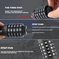 thumbnail image 4 of EGNMCR Bike Accessories Bicycle Lock Anti-Theft Universal Bicycle Lock Chain Lock Mountain Bike Lock bicycle lock, 4 of 4