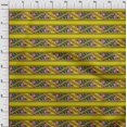 thumbnail image 3 of oneOone Viscose Jersey Fabric Stripe|Chevron & Floral Block Print Fabric By The Yard 60 Inch Wide, 3 of 5
